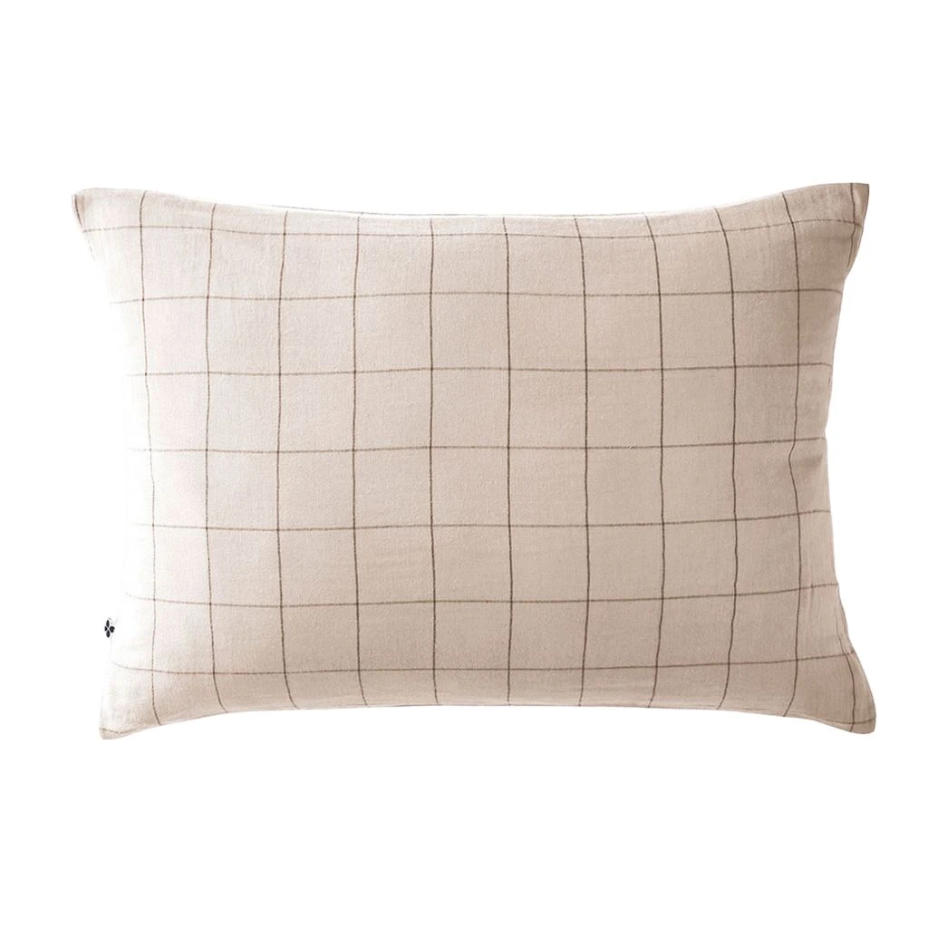 Taie D'oreiller En Gaze De Coton Pampa 50x70cm - Gaia Match 3 Taie D'oreiller En Gaze De Coton Pampa 50x70cm - Gaia Match
