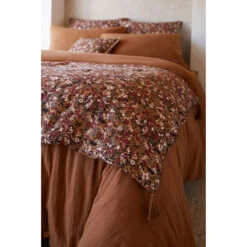 Bout De Lit En Gaze De Coton Imprimée Camel 90x200cm - Capucine 9 Bout De Lit En Gaze De Coton Imprimée Camel 90x200cm - Capucine -Magasin De Literie bout de lit en gaze de coton imprimee camel 90x200cm capucine 664018 664018 FRN04 WEB