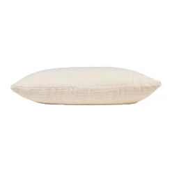 Housse De Coussin Bonheur En Gaze De Coton écru 45x45cm -Magasin De Literie coussin bonheur en gaze de coton ecru 45x45cm 467664 467664 DET02 WEB