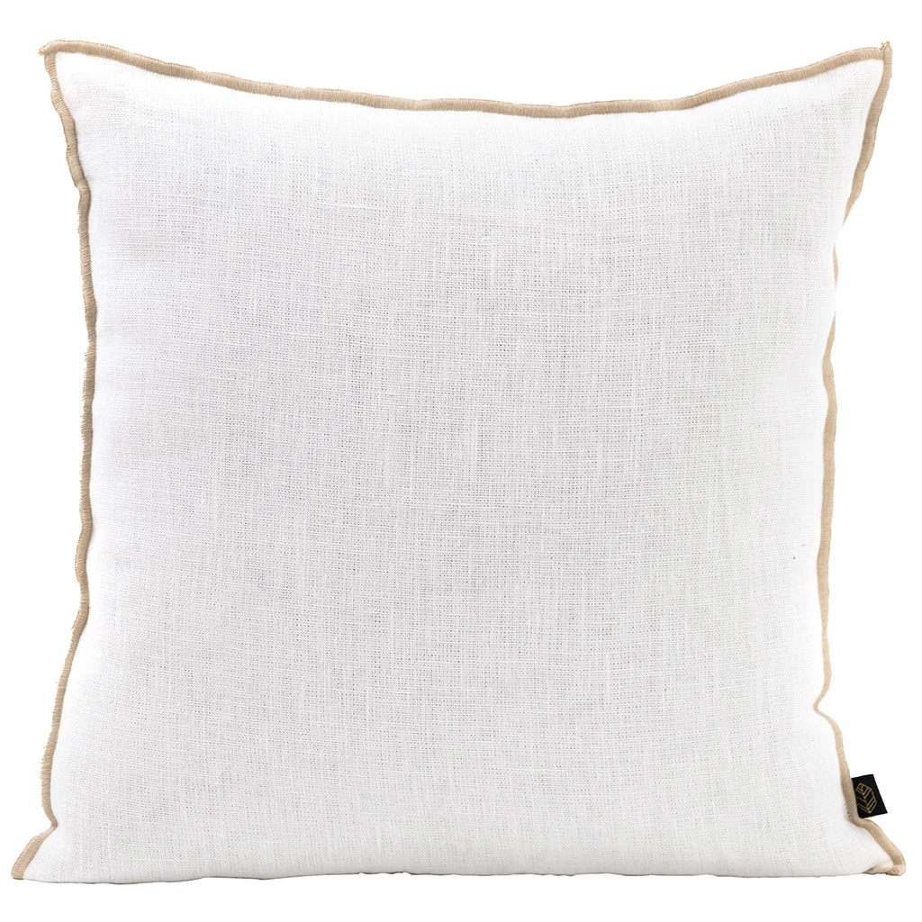 Housse De Coussin Chennai Blanc 45x45cm En Lin Lave 3 Housse De Coussin Chennai Blanc 45x45cm En Lin Lave