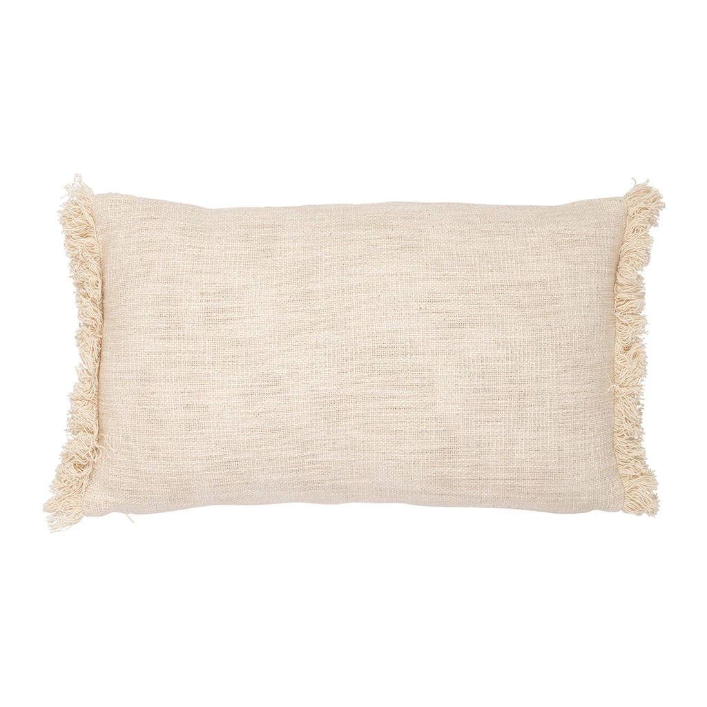 Housse De Coussin En Coton Ecru 50x30cm - Manarola 5 Housse De Coussin En Coton Ecru 50x30cm - Manarola – Image 3