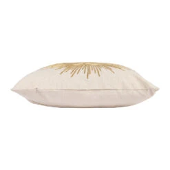 Housse De Coussin En Coton Et Lin Blanc 45x45cm - Soleil 6 Housse De Coussin En Coton Et Lin Blanc 45x45cm - Soleil -Magasin De Literie coussin en coton et lin blanc 45x45cm soleil 39145 39145 DET01 WEB