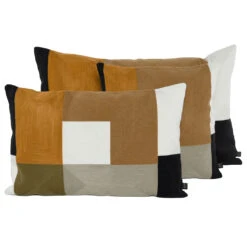 Housse De Coussin En Coton Gold 45x45cm - Tamba