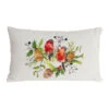 Housse De Coussin En Coton Multicolore 50x30cm - Rouge-Gorge