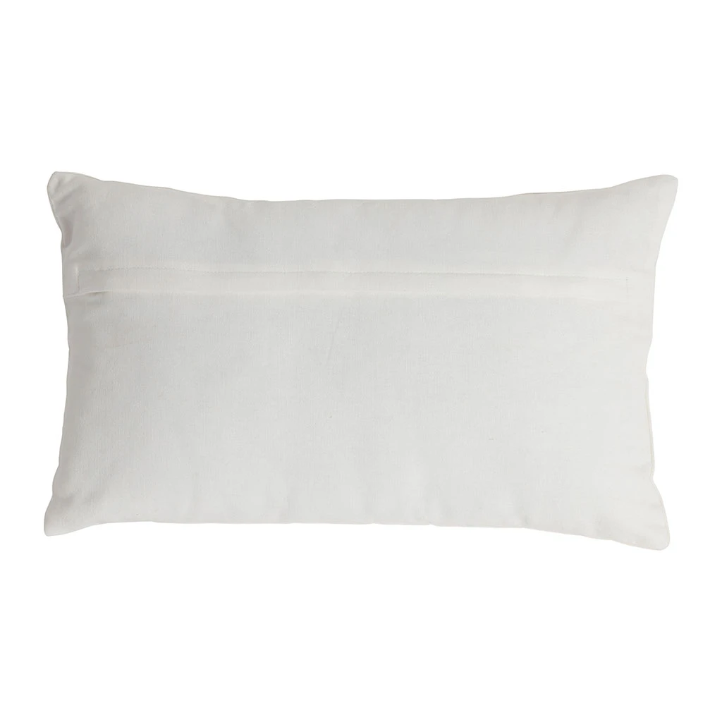 Housse De Coussin En Coton Multicolore 50x30cm - Rouge-Gorge 5 Housse De Coussin En Coton Multicolore 50x30cm - Rouge-Gorge – Image 3