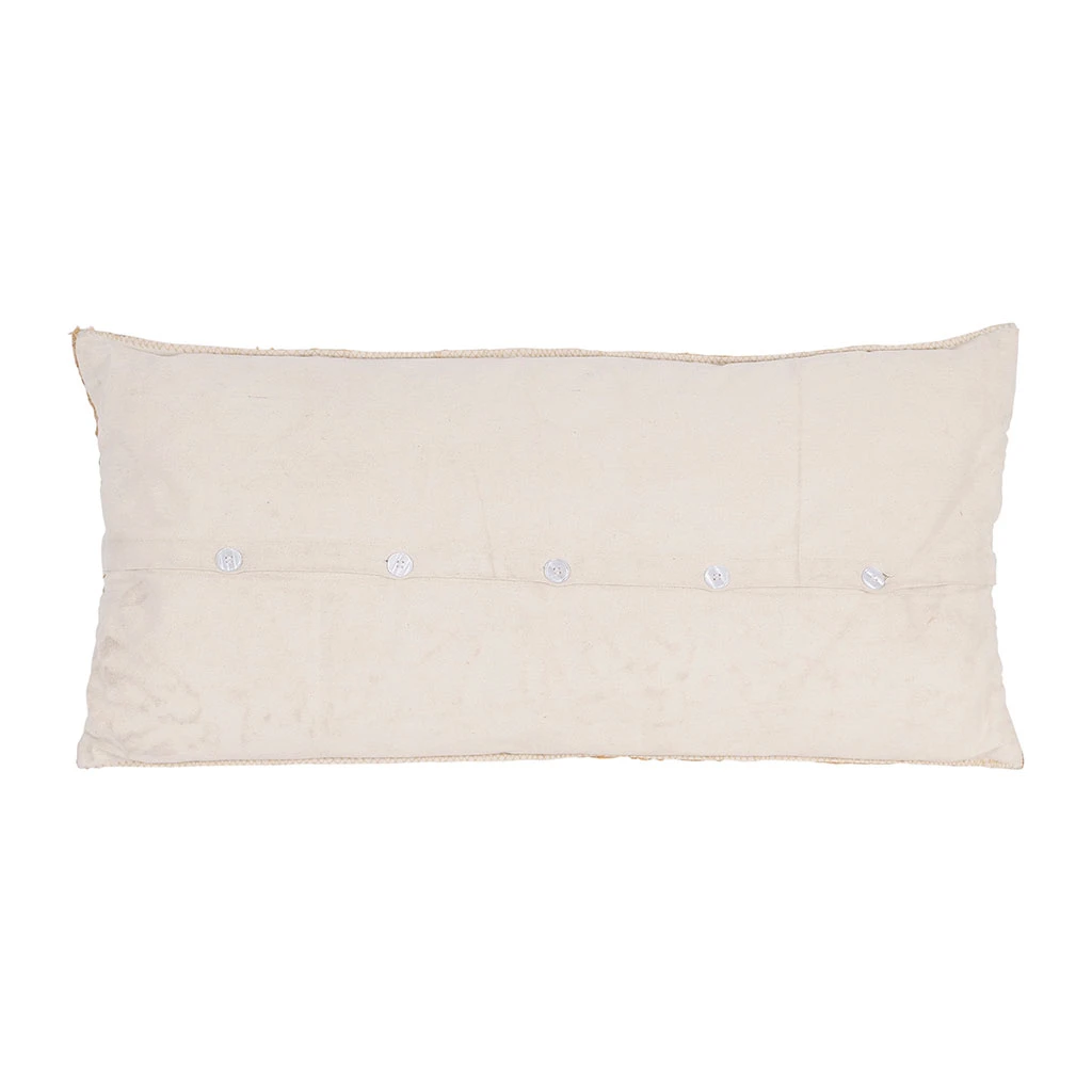 Coussin En Jute Sauge 80x38cm - Sumatra 4 Coussin En Jute Sauge 80x38cm - Sumatra – Image 2