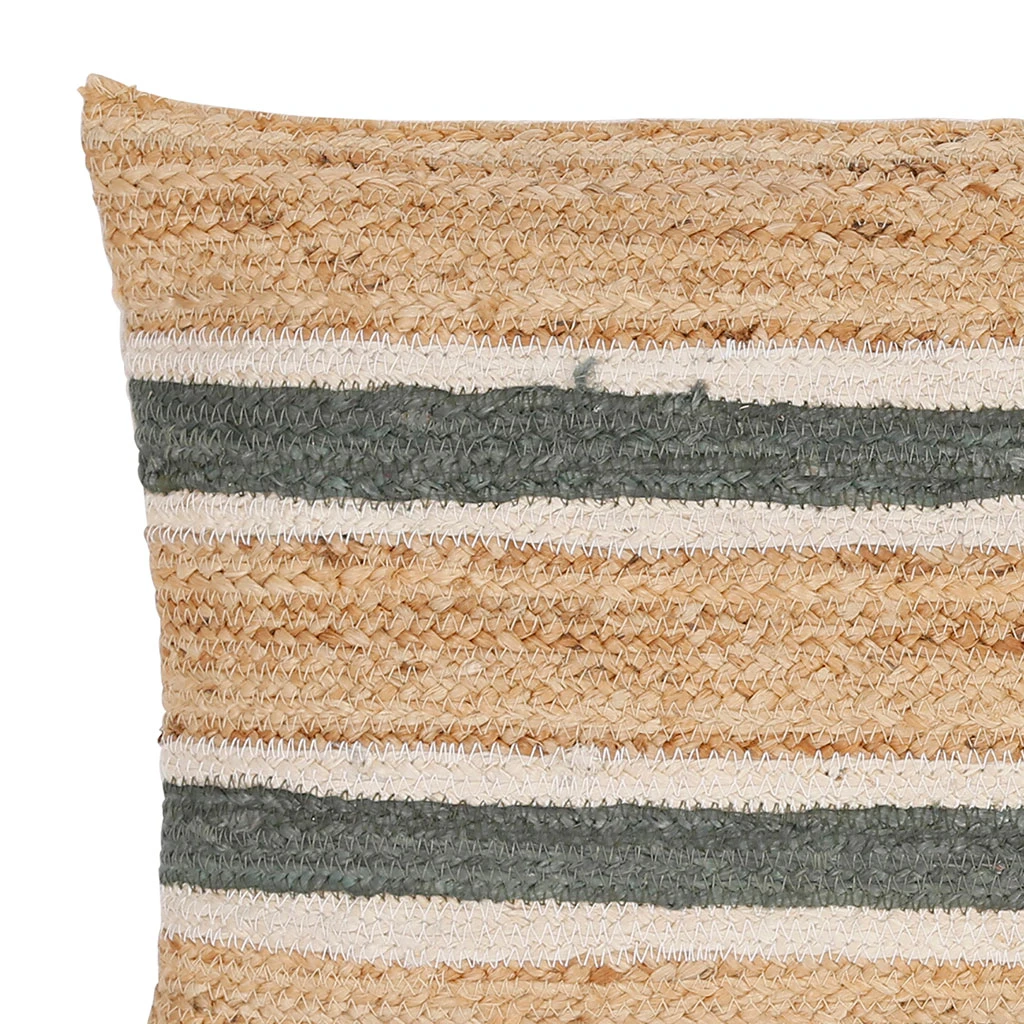 Coussin En Jute Sauge 80x38cm - Sumatra 6 Coussin En Jute Sauge 80x38cm - Sumatra – Image 4