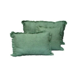 Housse De Coussin En Laine Sauge 45x45cm - Aspen