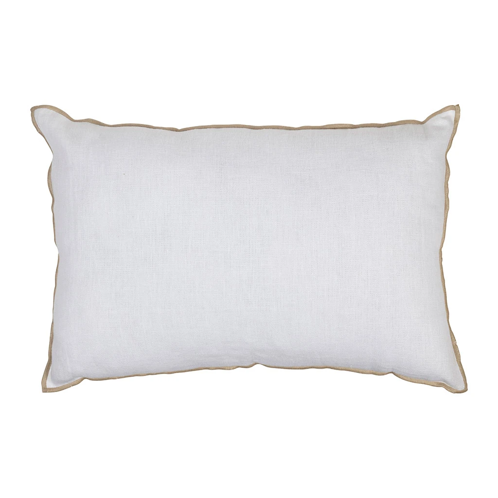 Housse De Coussin En Lin 40x60cm - Calvi 3 Housse De Coussin En Lin 40x60cm - Calvi