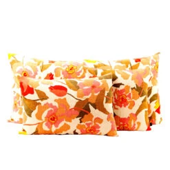 Housse De Coussin En Lin Et Coton Bois De Rose 45x45cm - Ibiza