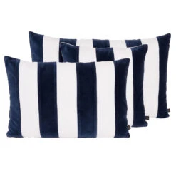 Housse De Coussin En Lin Et Coton Encre 40x60cm - Perth