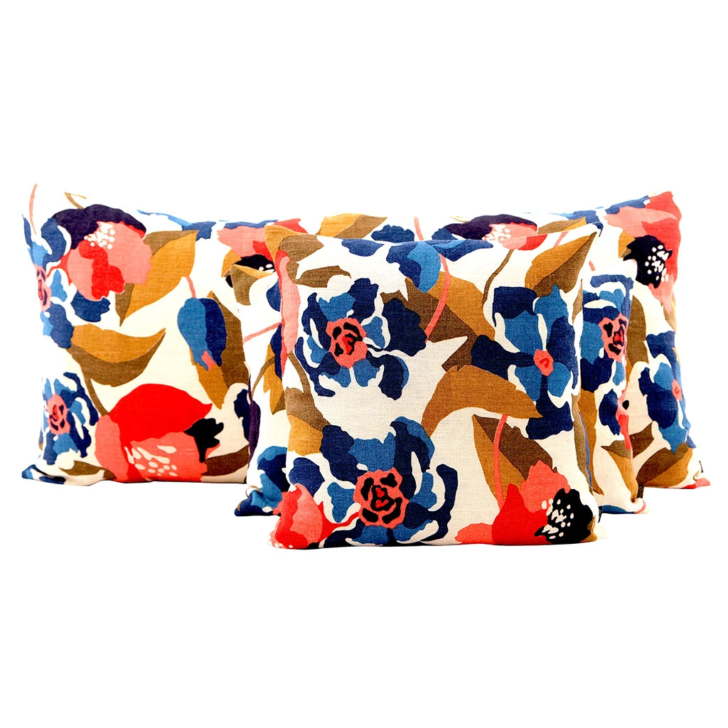 Housse De Coussin En Lin Et Coton Encre 45x45cm - Ibiza 3 Housse De Coussin En Lin Et Coton Encre 45x45cm - Ibiza