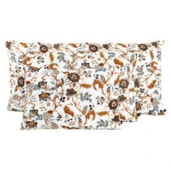 Housse De Coussin En Lin Et Coton Tabac 40x60cm - Mahe