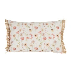 Coussin En Lin Fleur Des Champs 50x30cm - Louise