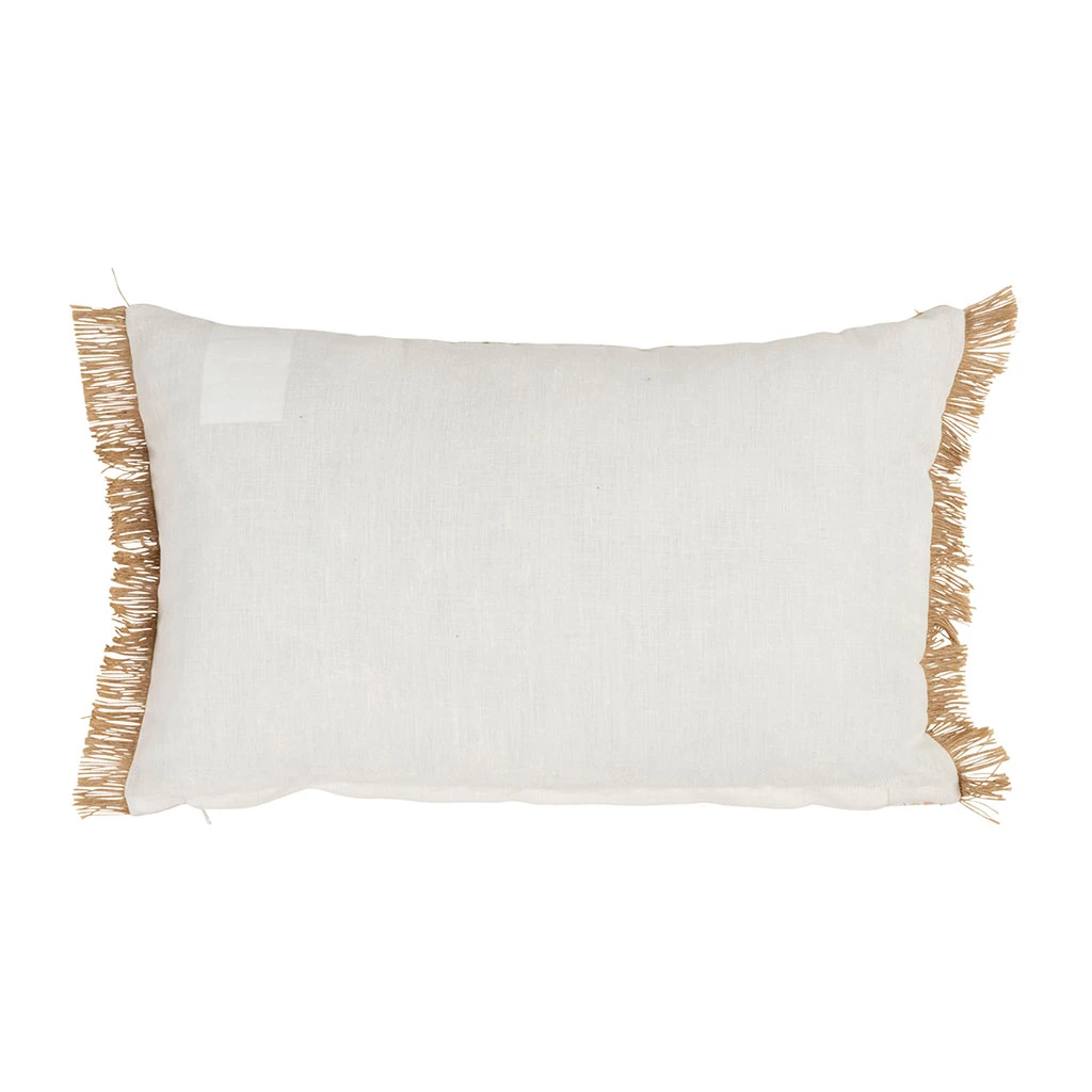 Coussin En Lin Fleur Des Champs 50x30cm - Louise 4 Coussin En Lin Fleur Des Champs 50x30cm - Louise – Image 2