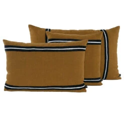 Housse De Coussin En Lin Gold 45x45cm - Skagen