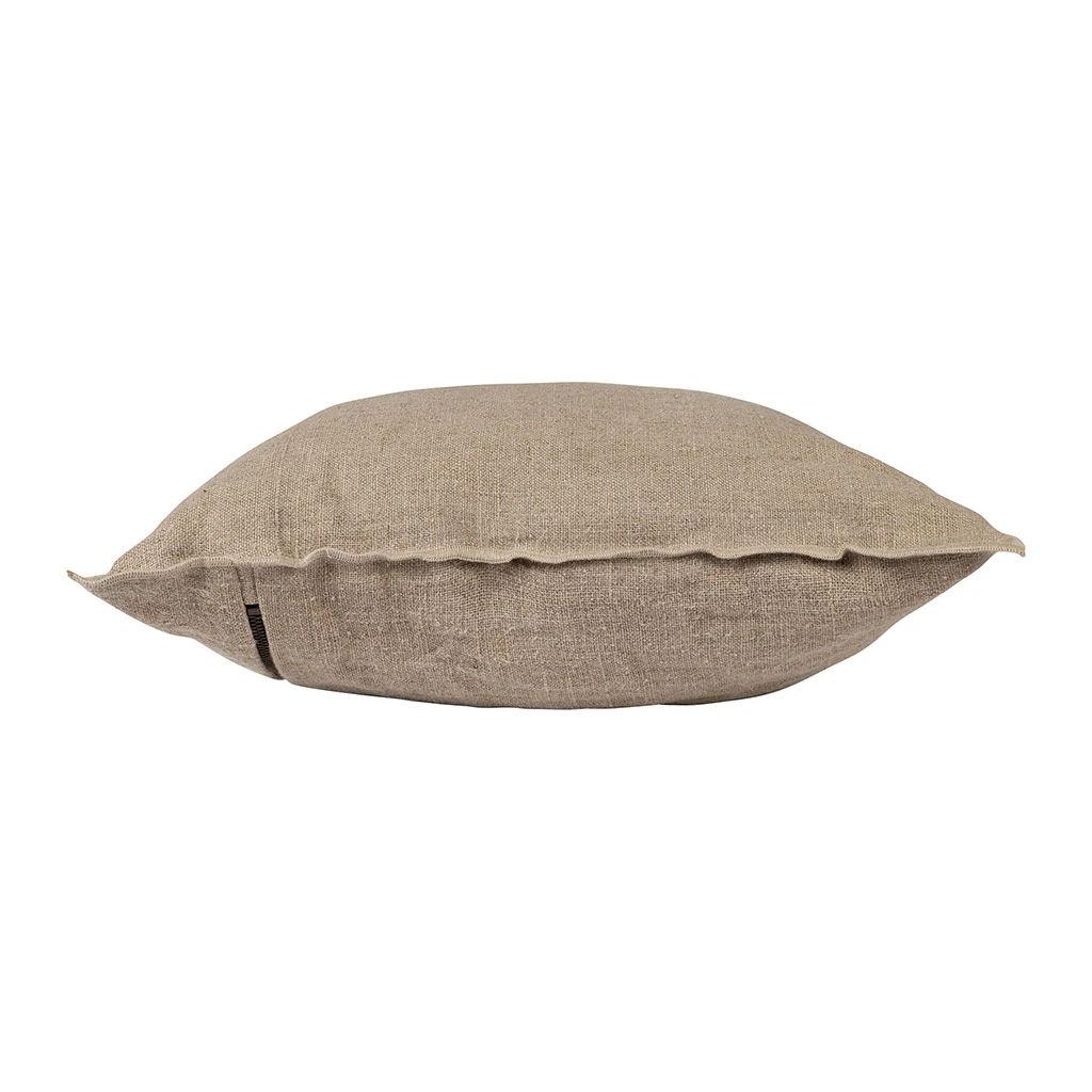 Housse De Coussin En Lin Naturel 45x45cm - Calvi 5 Housse De Coussin En Lin Naturel 45x45cm - Calvi – Image 3