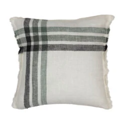 Housse De Coussin En Lin Pigeon 45x45cm - Paros