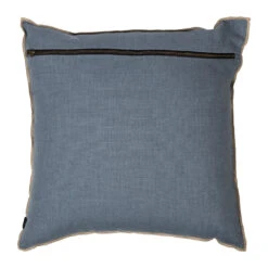 Housse De Coussin En Lin Turquin 45x45cm - Chennai 6 Housse De Coussin En Lin Turquin 45x45cm - Chennai -Magasin De Literie coussin en lin turquin 45x45cm chennai 667073 667073 DET01 WEB 1