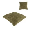 Coussin En Tissu Vert 45x45cm