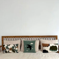 Coussin Oiseau En Coton Bleu Canard 40x40cm - Influence 8 Coussin Oiseau En Coton Bleu Canard 40x40cm - Influence -Magasin De Literie coussin oiseau en coton bleu canard 40x40cm influence 680115 680115 FRN03 WEB