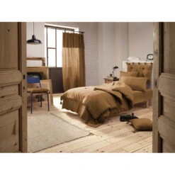 Drap Housse Camel En Gaze De Coton 140x190cm - Gaia 7 Drap Housse Camel En Gaze De Coton 140x190cm - Gaia -Magasin De Literie drap housse camel en gaze de coton 140x190cm gaia 643054 643054 FRN03 WEB 1