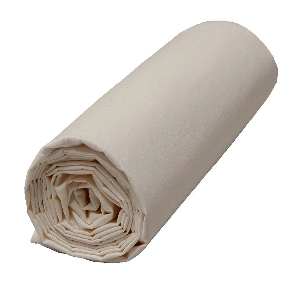 Drap Housse En Percale De Coton Beige 140x200cm - Venezia 3 Drap Housse En Percale De Coton Beige 140x200cm - Venezia