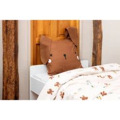 Housse De Couette 140x200cm Et 1 Taie D'oreiller 60x60cm En Coton - Pompon 12 Housse De Couette 140x200cm Et 1 Taie D'oreiller 60x60cm En Coton - Pompon -Magasin De Literie housse de couette 140x200cm et 1 taie d oreiller 60x60cm en coton pom 695177 FRN04 WEB