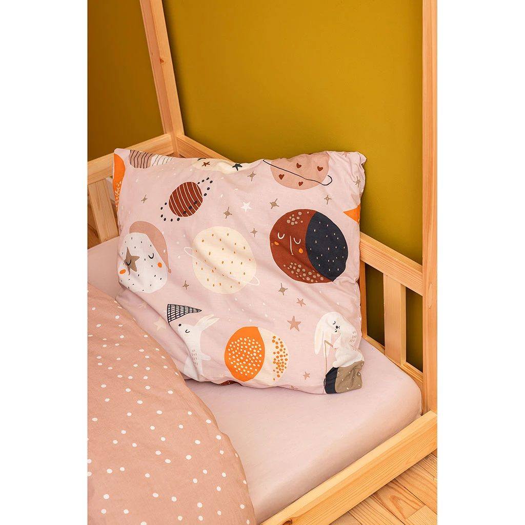 Housse De Couette 140x200cm Et 1 Taie D'oreiller 60x60cm En Coton - Sky Dream 10 Housse De Couette 140x200cm Et 1 Taie D'oreiller 60x60cm En Coton - Sky Dream – Image 8