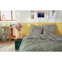 Housse De Couette 240x220cm Et 2 Taies D'oreiller 60x60cm En Coton - Myosotis -Magasin De Literie housse de couette 240x220cm et 2 taies d oreiller 60x60cm en coton my 695175 FRN04 WEB