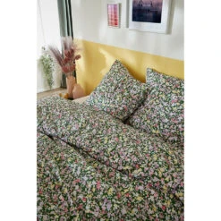 Housse De Couette 240x220cm Et 2 Taies D'oreiller 60x60cm En Coton - Myosotis -Magasin De Literie housse de couette 240x220cm et 2 taies d oreiller 60x60cm en coton my 695175 FRN08 WEB