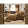 Housse De Couette Camel En Gaze De Coton 260x240cm - Gaia