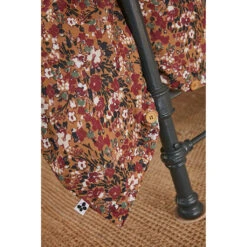 Housse De Couette En Gaze De Coton Imprimée Camel 140x200cm - Capucine -Magasin De Literie housse de couette en gaze de coton imprimee camel 140x200cm capucine 664005 FRN03 WEB