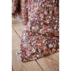 Housse De Couette En Gaze De Coton Imprimée Camel 240x220cm - Capucine -Magasin De Literie housse de couette en gaze de coton imprimee camel 240x220cm capucine 664006 FRN03 WEB