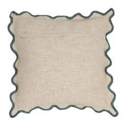 Housse De Coussin Brodée Dolce Vita En Coton Beige Et émeraude 45x45cm - Lumi 6 Housse De Coussin Brodée Dolce Vita En Coton Beige Et émeraude 45x45cm - Lumi -Magasin De Literie housse de coussin brodee dolce vita en coton beige et emeraude 45x45cm 78624 DET01 WEB