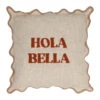 Housse De Coussin Brodée Hola Bella En Coton Terracotta 45x45cm - Lumi 2 Housse De Coussin Brodée Hola Bella En Coton Terracotta 45x45cm - Lumi -Magasin De Literie housse de coussin brodee hola bella en coton terracotta 45x45cm lumi 786 78625 DEB WEB