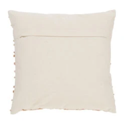Housse De Coussin Brodée Terre Boheme Creme Et Nude 45x45cm En Coton -Magasin De Literie housse de coussin brodee terre boheme creme et nude 45x45cm en coton 7 75868 DET01 WEB 1