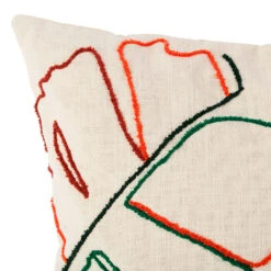 Housse De Coussin En Coton 45x45cm - Seguia -Magasin De Literie housse de coussin en coton 45x45cm seguia 77750 77750 DET03 WEB