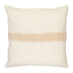 Housse De Coussin En Coton Blanc 45x45cm - Horizon
