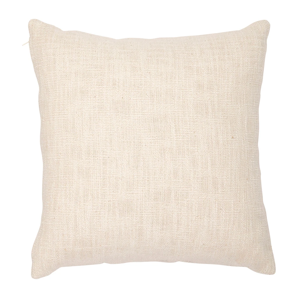Housse De Coussin En Coton Ecru 45x45cm - Manarola 5 Housse De Coussin En Coton Ecru 45x45cm - Manarola – Image 3