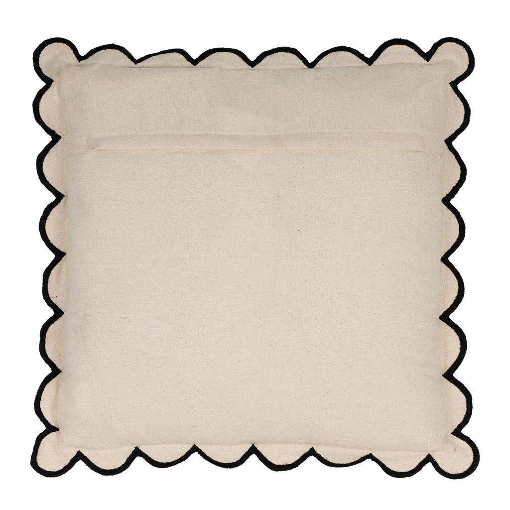 Housse De Coussin En Coton écru 45x45cm - Nomadea 4 Housse De Coussin En Coton écru 45x45cm - Nomadea – Image 2
