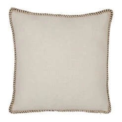 Housse De Coussin En Coton écru 45x45cm - Seguia
