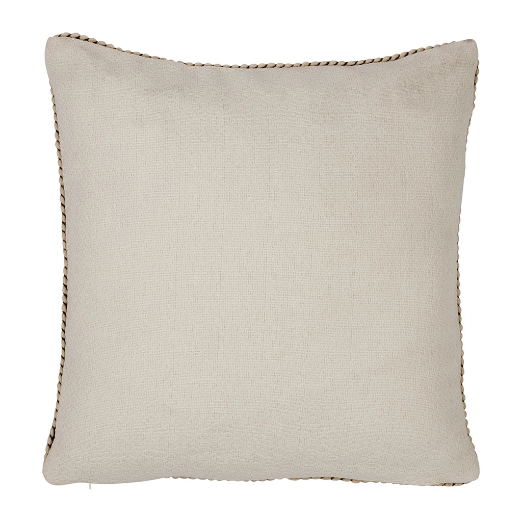Housse De Coussin En Coton écru 45x45cm - Seguia 5 Housse De Coussin En Coton écru 45x45cm - Seguia – Image 3