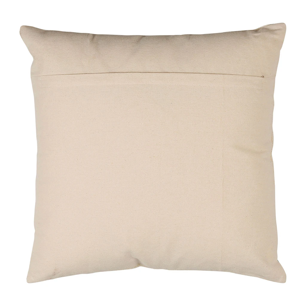 Housse De Coussin En Coton écru Et Palmiers émeraude 45x45cm - Mocoa 4 Housse De Coussin En Coton écru Et Palmiers émeraude 45x45cm - Mocoa – Image 2