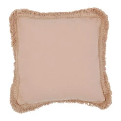 Housse De Coussin En Coton Nude 45x45cm - Amerida -Magasin De Literie housse de coussin en coton nude 45x45cm amerida 75661 75661 DET01 WEB