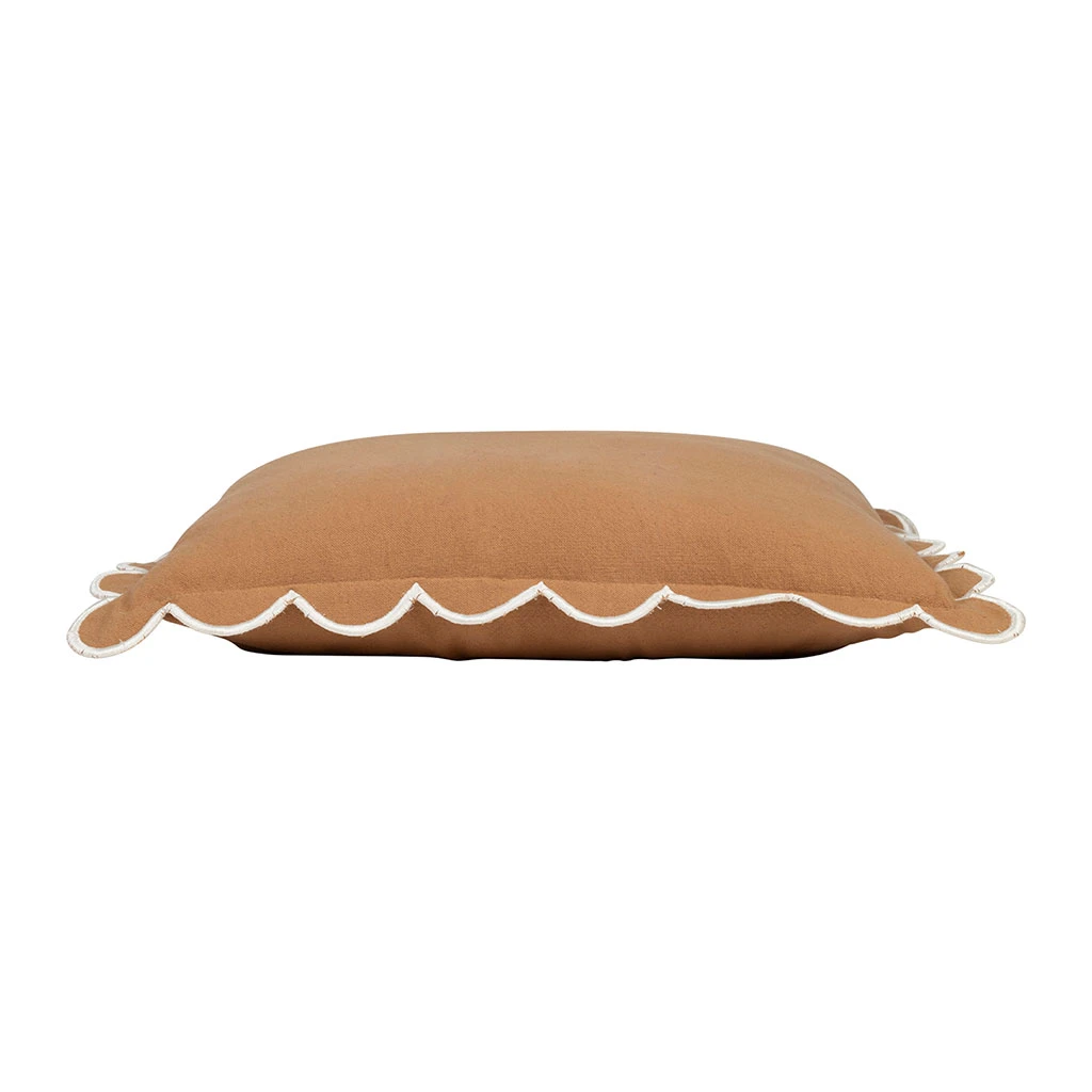 Housse De Coussin En Coton Pêche 45x45cm - Nomadea 5 Housse De Coussin En Coton Pêche 45x45cm - Nomadea – Image 3