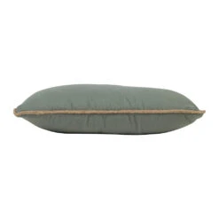 Housse De Coussin En Coton Sauge 50x30cm - Somptua -Magasin De Literie housse de coussin en coton sauge 50x30cm somptua 78728 78728 DET02 WEB