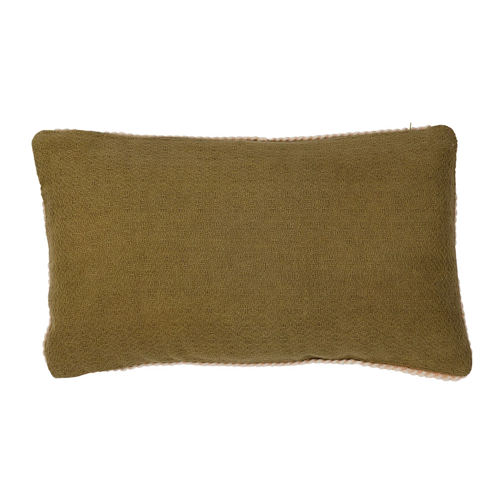 Housse De Coussin En Coton Terre 50x30cm - Seguia 5 Housse De Coussin En Coton Terre 50x30cm - Seguia – Image 3
