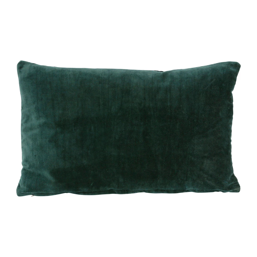 Housse De Coussin En Coton Vert Foncé 50x30cm - Mon Sapin 5 Housse De Coussin En Coton Vert Foncé 50x30cm - Mon Sapin – Image 3