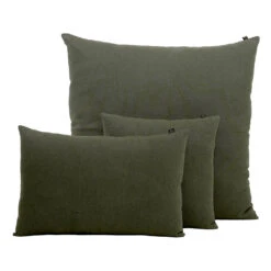 Housse De Coussin En Lin Et Coton Kaki 80x80cm - Figari 5 Housse De Coussin En Lin Et Coton Kaki 80x80cm - Figari -Magasin De Literie housse de coussin en lin et coton kaki 80x80cm figari 684997 684997 FRN02 WEB